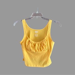 Yellow top Nwot